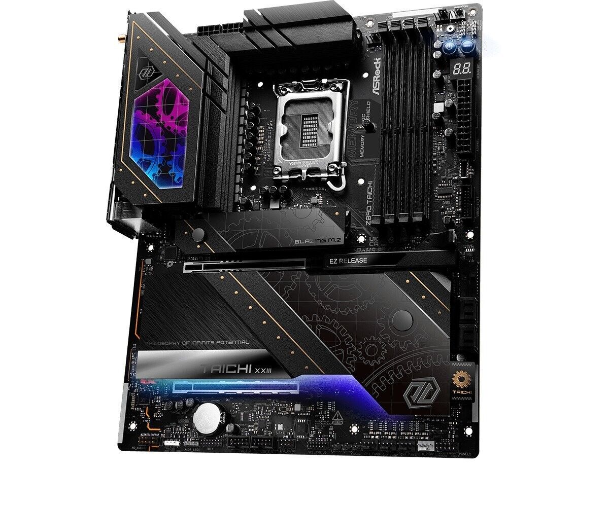 ASRock Z890 TAICHI LGA 1851 Intel Z890 DDR5 SATA 6G/s M.2 ATX Motherboard
