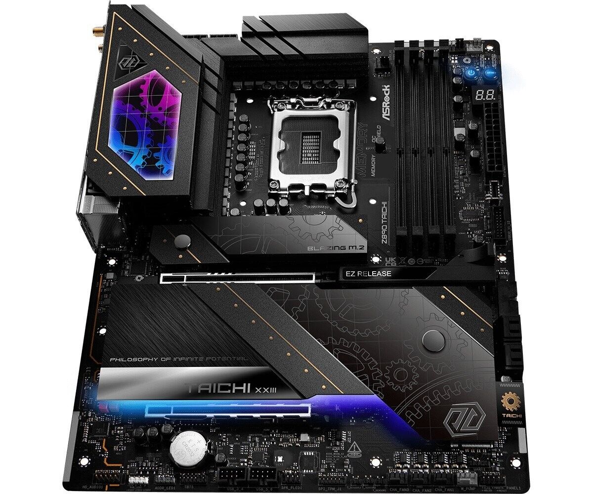 ASRock Z890 TAICHI LGA 1851 Intel Z890 DDR5 SATA 6G/s M.2 ATX Motherboard