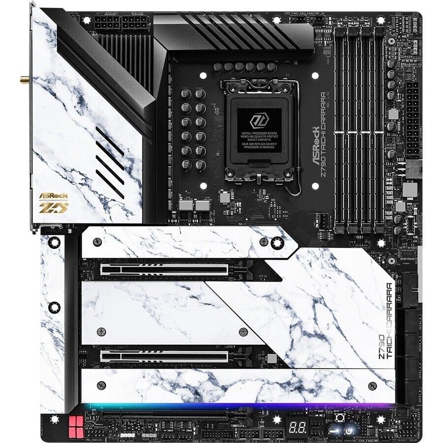 ASRock Z790 TAICHI CARRARA Gaming Desktop Motherboard - Intel Z790 Chipset