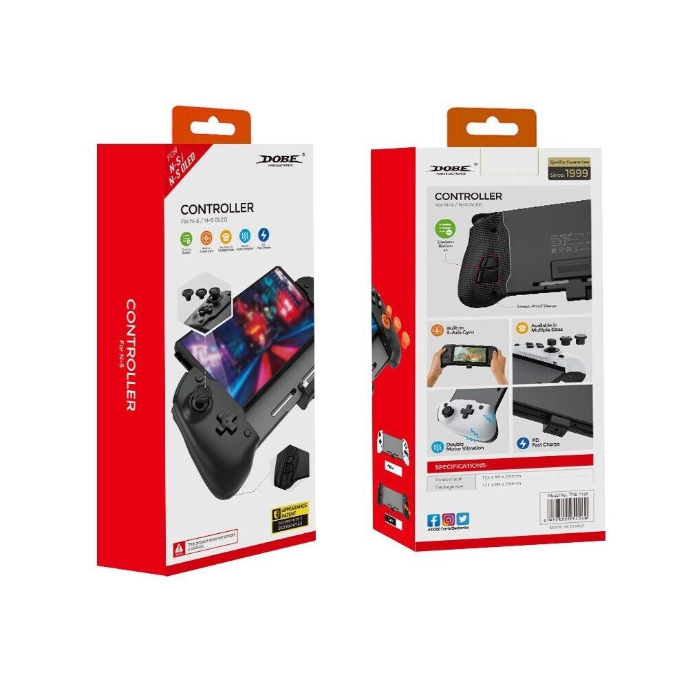 DOBE TNS-1125 BLACK&WHITE Switch Controller for Nintendo Switch One-Piece Joypad