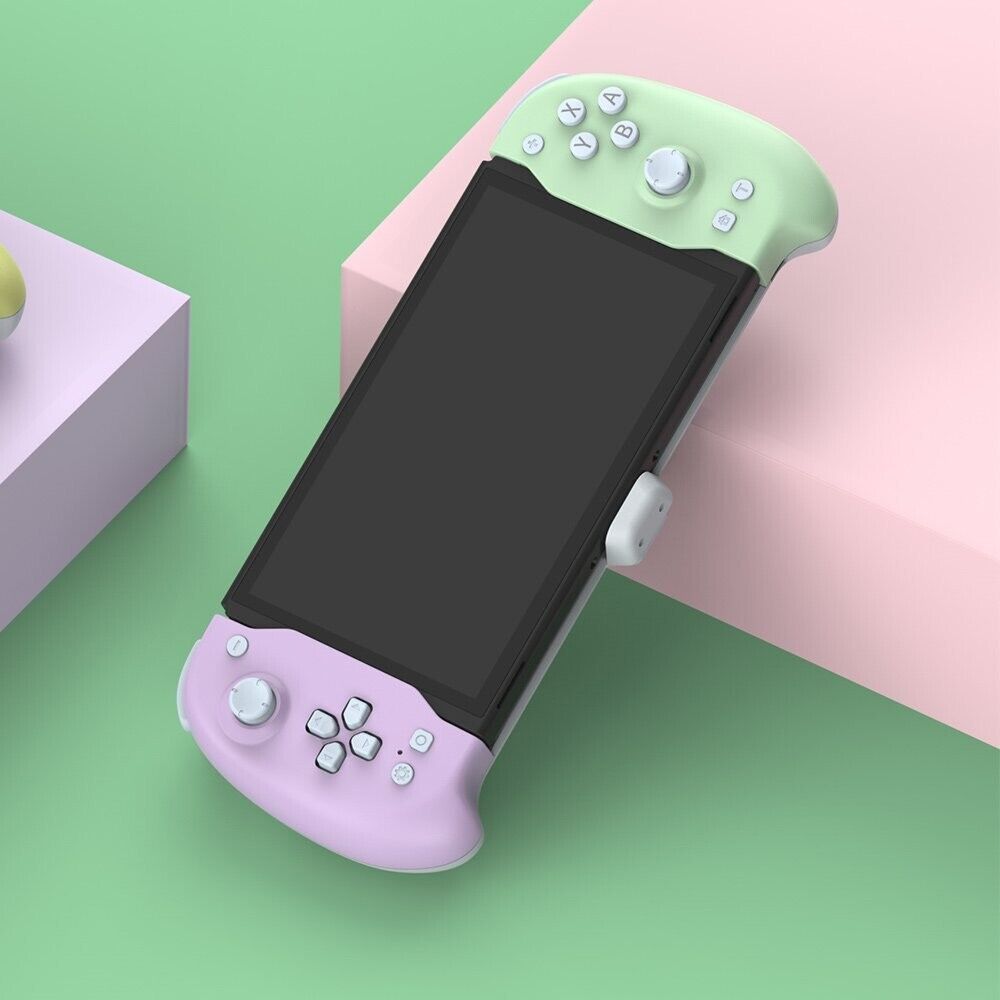 DOBE TNS-1188 PURPLE&GREEN Eggshell Controller Gripcon Switch Controller