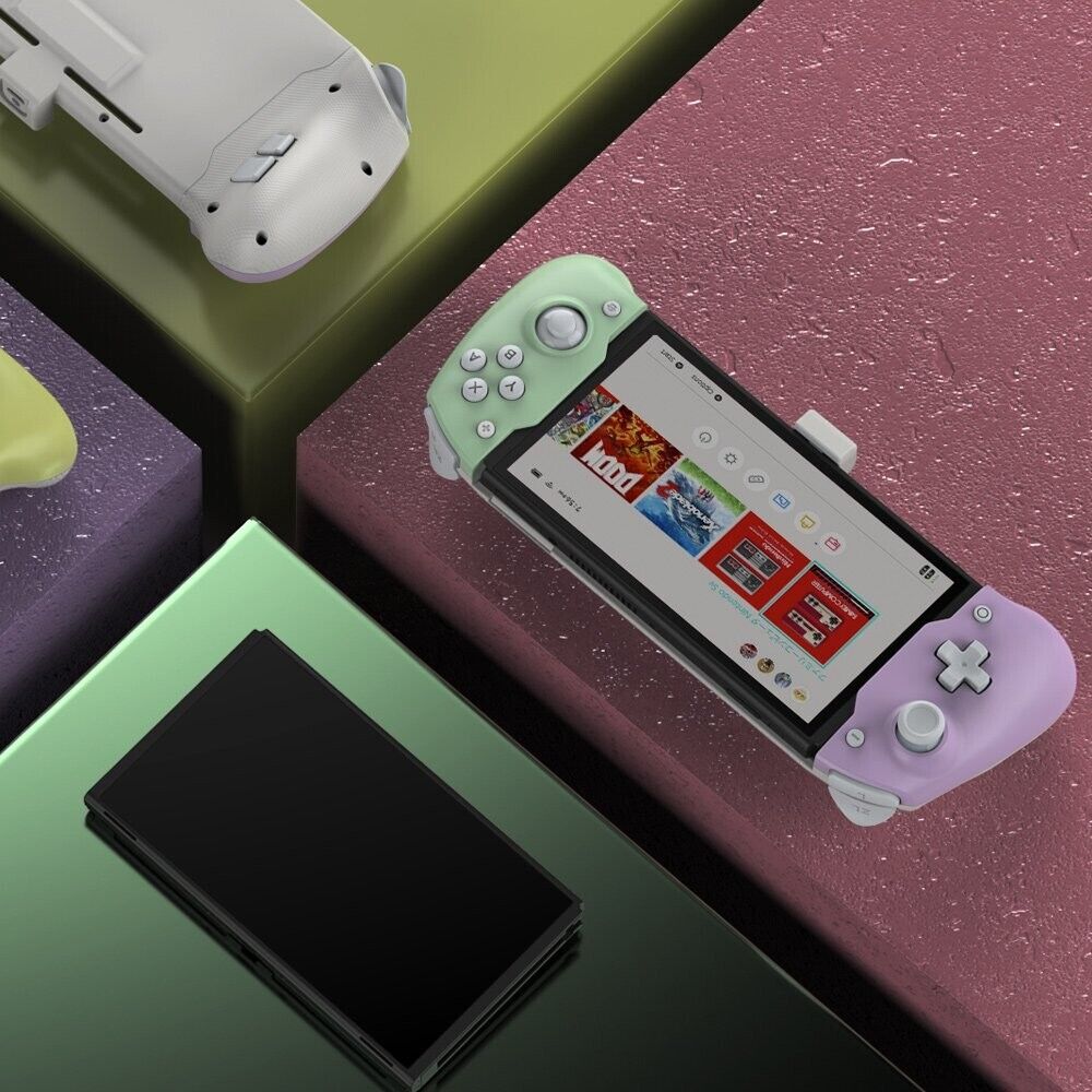 DOBE TNS-1125 PURPLE&GREEN Switch Controller for Nintendo Switch OnePiece Joypad