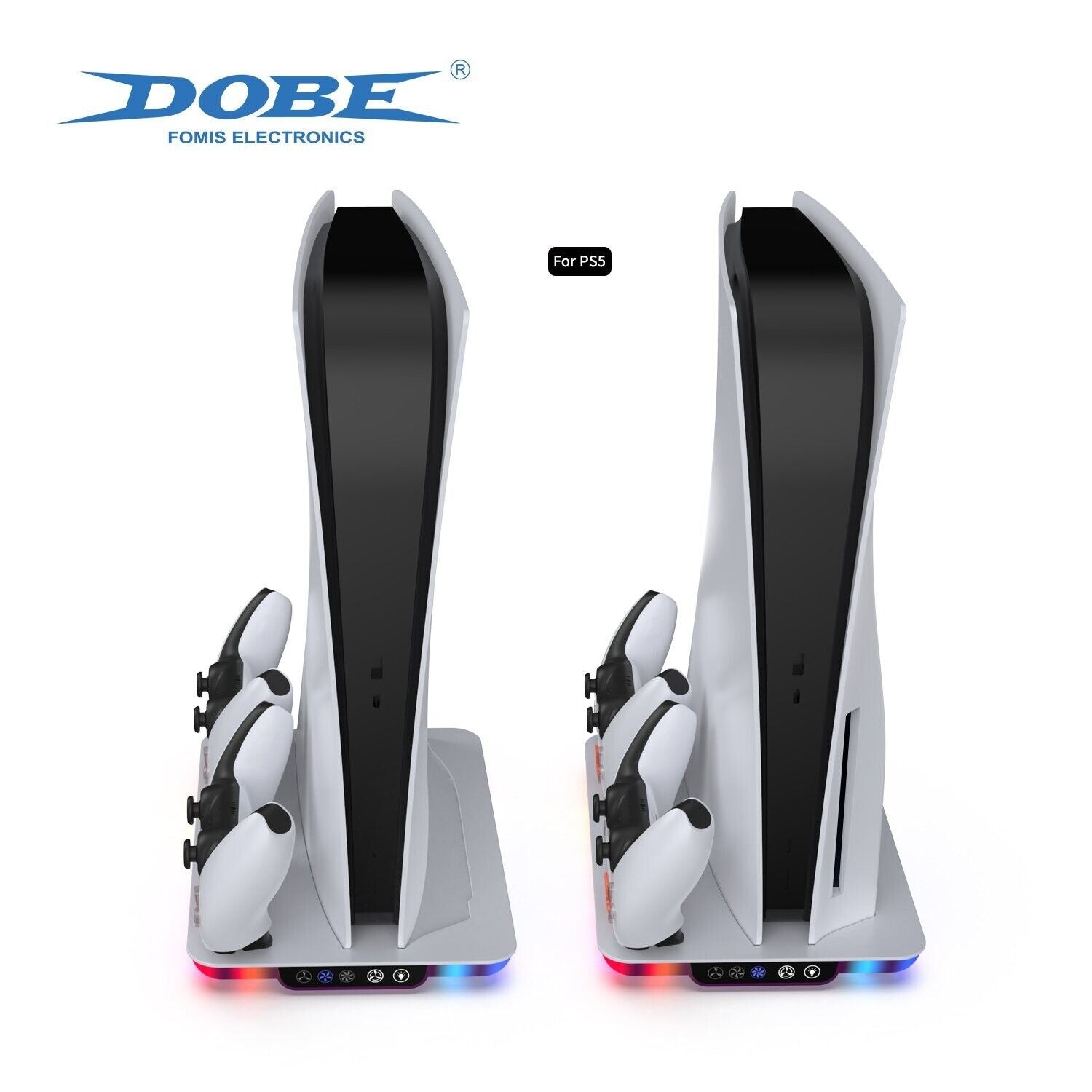 DOBE TP5-35103 Multi-function All In One Cooling Dock with Dual Charge, Adapt