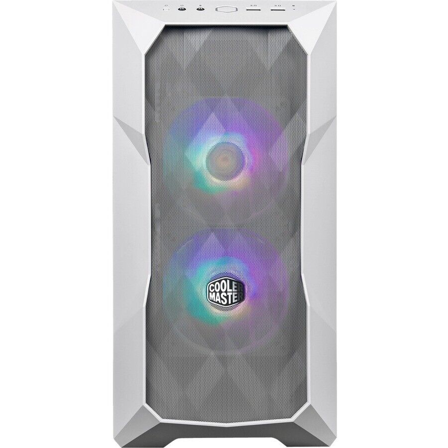 Cooler Master TD300-WGNN-S00 MasterBox TD300 Mesh Computer Case w 2xFAN White
