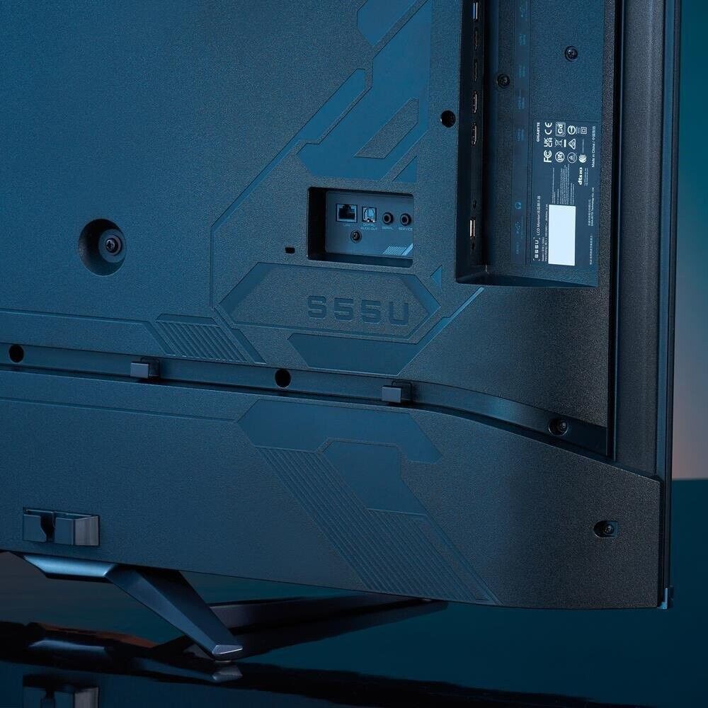 Gigabyte S55U SA 54.6" VA 3840 x 2160(UHD) 2ms GTG(min.)/ 5ms GTG(avg.) Monitor