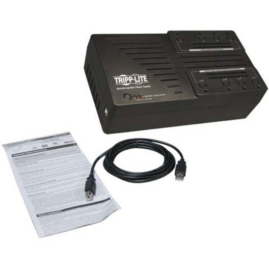 Eaton AVR700U 8-Outlet UPS AVR USB Desk Wall 350W 120V 4x Battery Power 700VA