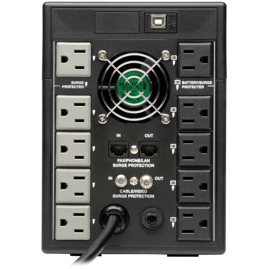 Eaton OMNI1500LCDT 10-Outlet UPS AVR USB LCD Tower 810W 5x Battery Power 1500VA