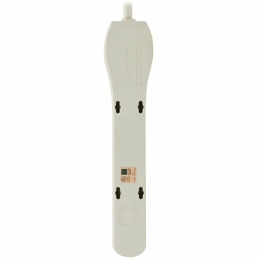 Eaton PS6 6-Outlet w 4Ft Cord Industrial Power Strip 120V 15A 1800W Gray-Beige