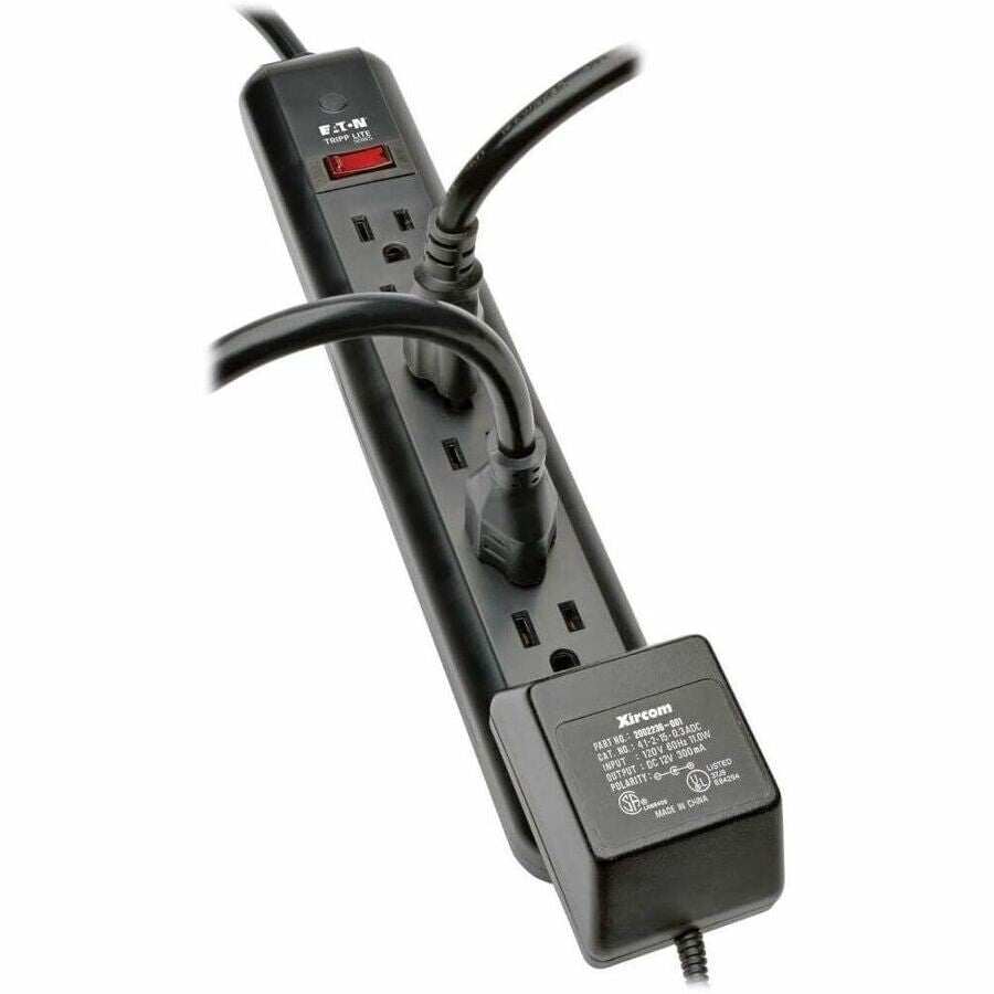 Eaton PS725B 7-Outlet w 25Ft Cord Power-It! Power Strip 120V 15A 1800W Black