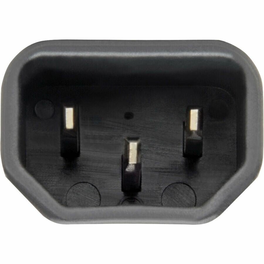 Eaton P002-000 IEC 60320 NEMA 5-15R to C14 Power Cord Adapter 15A 125V