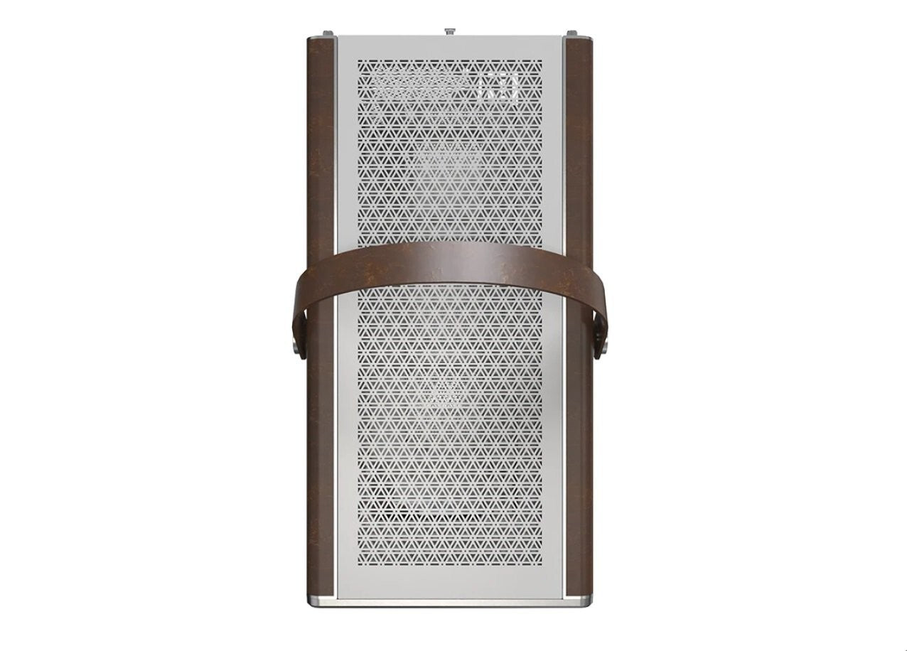 Montech HERITAGE-W Heritage White Steel / Leather / Tempered Glass Micro ATX/