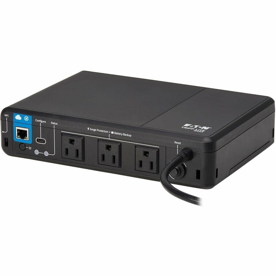 Eaton BC350RNC 3-Outlet US Cloud UPS Remote Monitoring 350V 210W Standy Battery