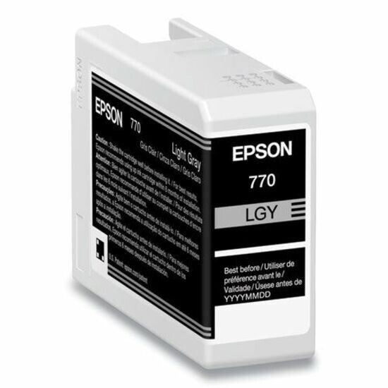 Epson T770920 770 UltraChrome PRO Original Inkjet Cartridge Light Gray Pack