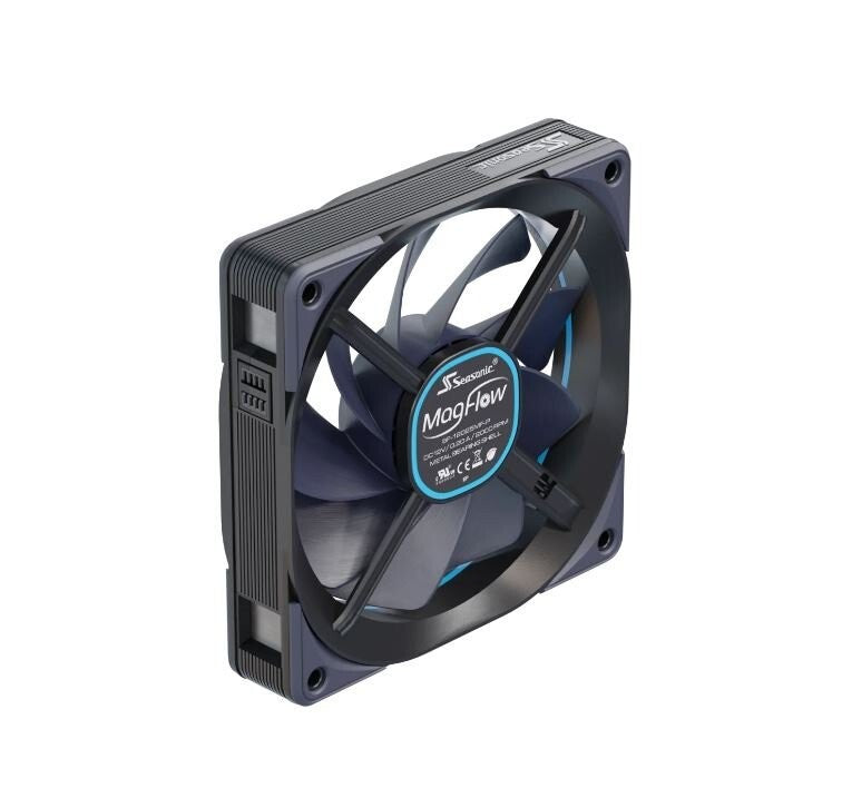 Seasonic MAGFLOW 1-FAN KIT MagFlow 120 mm High Quality Fan - Fluid Dynamic