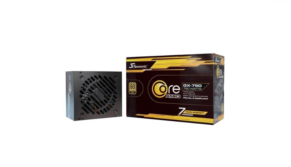 Seasonic CORE V2 GX-750 (ATX3) 750W - 80+ Gold - Full-Modular - ATX Form Factor