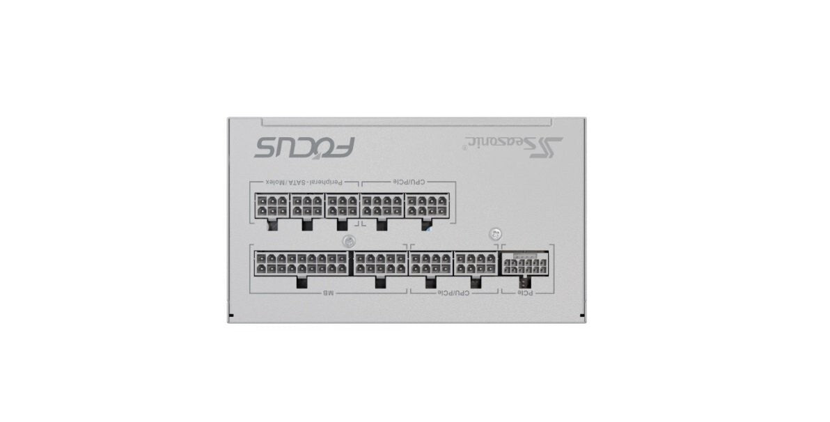 Seasonic FOCUS GX-750 WHITE ATX3 750W 80+ Gold Full-Modular, Fan Control