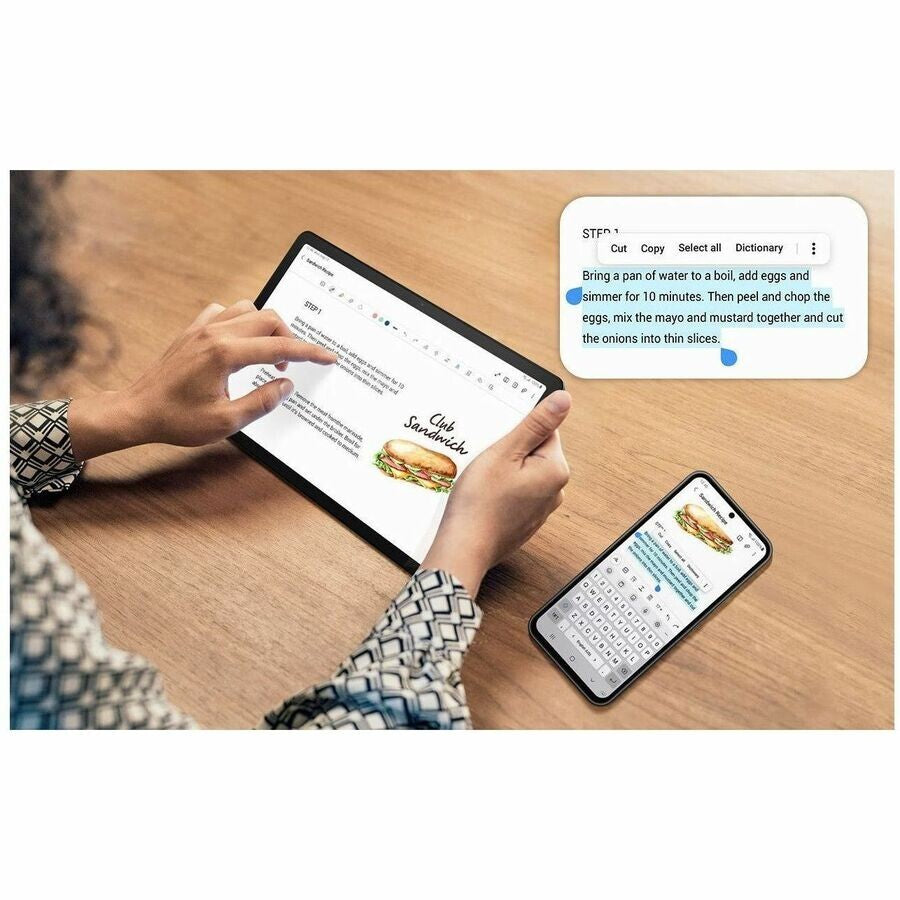 Samsung SM-X210NZAEXAR Galaxy Tab A9+ Tablet - 11" WUXGA - Qualcomm SM6375