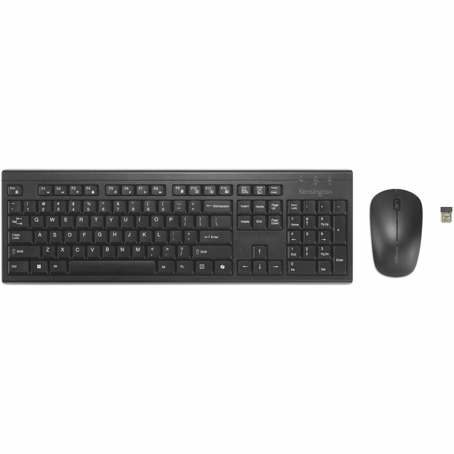 Kensington K75560NA KM270 EQ Wireless RF BT Keyboard 3 BTN Mouse Combo PC MAC