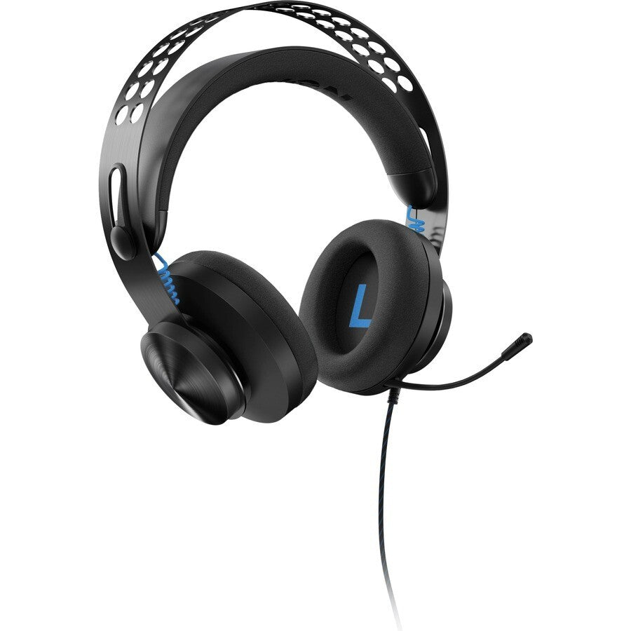 Lenovo GXD0T69863 6Ft Legion H300 Stereo Gaming Headset 3.5mm Headset Mic Black