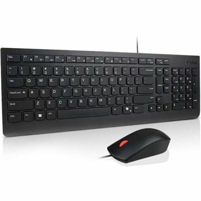 Lenovo 4X31R64400 Essential Wireld Keyboard Mouse Combo USB-A 1600DPI Black PC