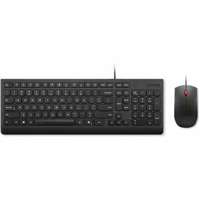 Lenovo 4X31R64400 Essential Wireld Keyboard Mouse Combo USB-A 1600DPI Black PC