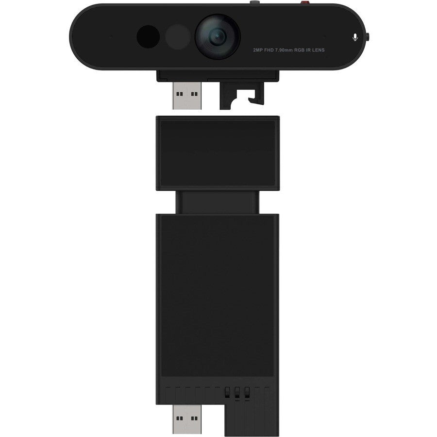 Lenovo 4XC1J05150 ThinkVision MC60 1920x1080 Webcam Mic USB-A for Monitor Black