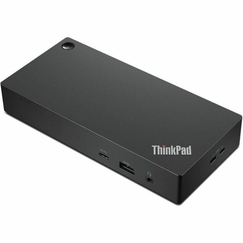 Lenovo 40AY0135US ThinkPad 4K UHD Docking Station HDI- DP USB-C/A Gig-ETH 100W