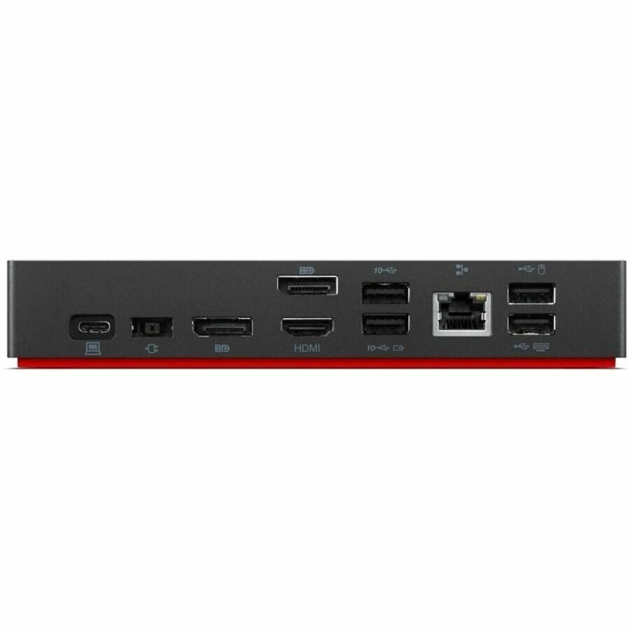 Lenovo 40AY0135US ThinkPad 4K UHD Docking Station HDI- DP USB-C/A Gig-ETH 100W