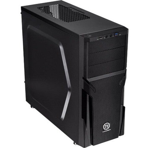 Thermaltake CA-1B2-00M1NN-00 Versa H21 Mid-tower Chassis Black - Steel - 6 x Bay