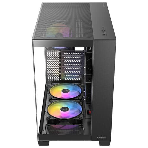 Antec C8 ARGB, 2x TQR 160mm & 1x TQ 140mm ARGB PWM Fans Included, Dual-Chamber