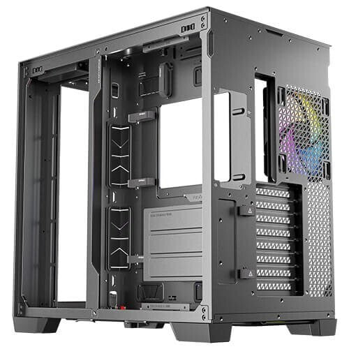 Antec C8 ARGB, 2x TQR 160mm & 1x TQ 140mm ARGB PWM Fans Included, Dual-Chamber
