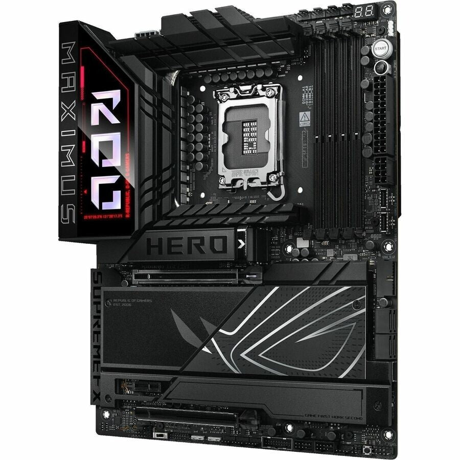Asus ROG MAXIMUS Z890 HERO Gaming Desktop Motherboard - Intel Z890 Chipset - ATX