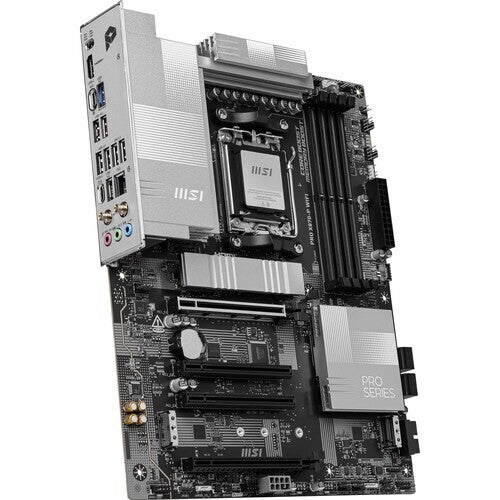 MSI X870PWIFI AMD X870 AM5 Ryzen 7 8 9 4xDDR5 HDI- DP 5G-LAN WF7 SATA ATX MBD