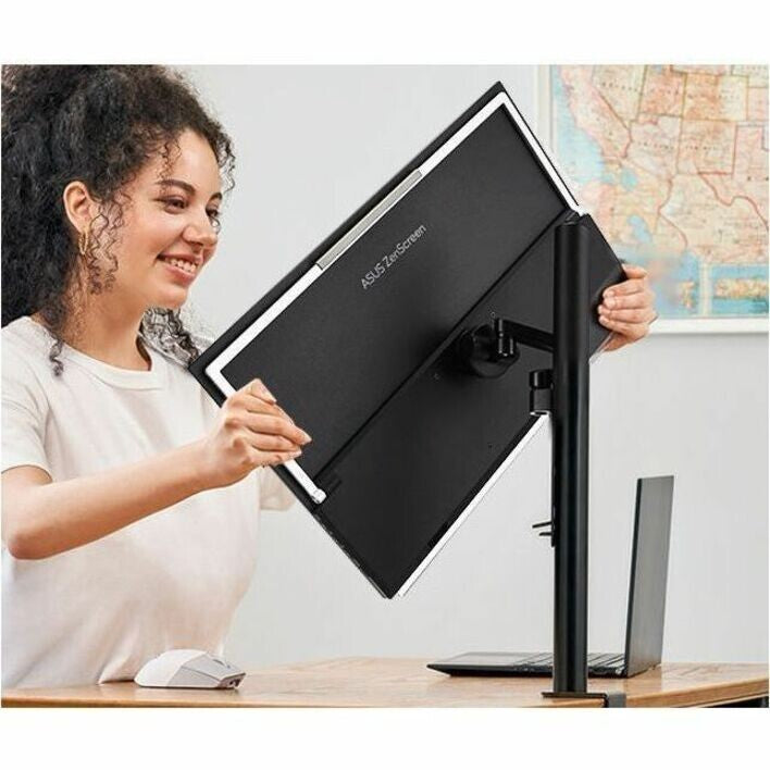 Asus MB27ACF ZenScreen 27" Class WQHD LED Monitor - 16:9 Adaptive Sync - 300 Nit