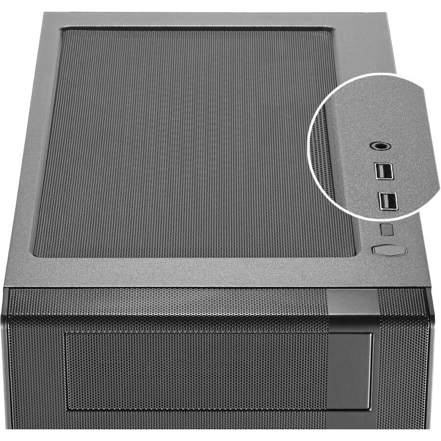 Cooler Master MCB-NR400-KG5N-S00 MasterBox Computer Case - Mini-tower - Black