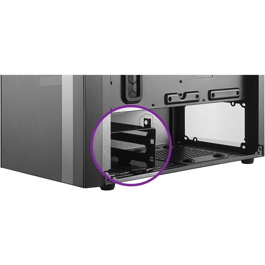 Cooler Master MCB-NR400-KG5N-S00 MasterBox Computer Case - Mini-tower - Black