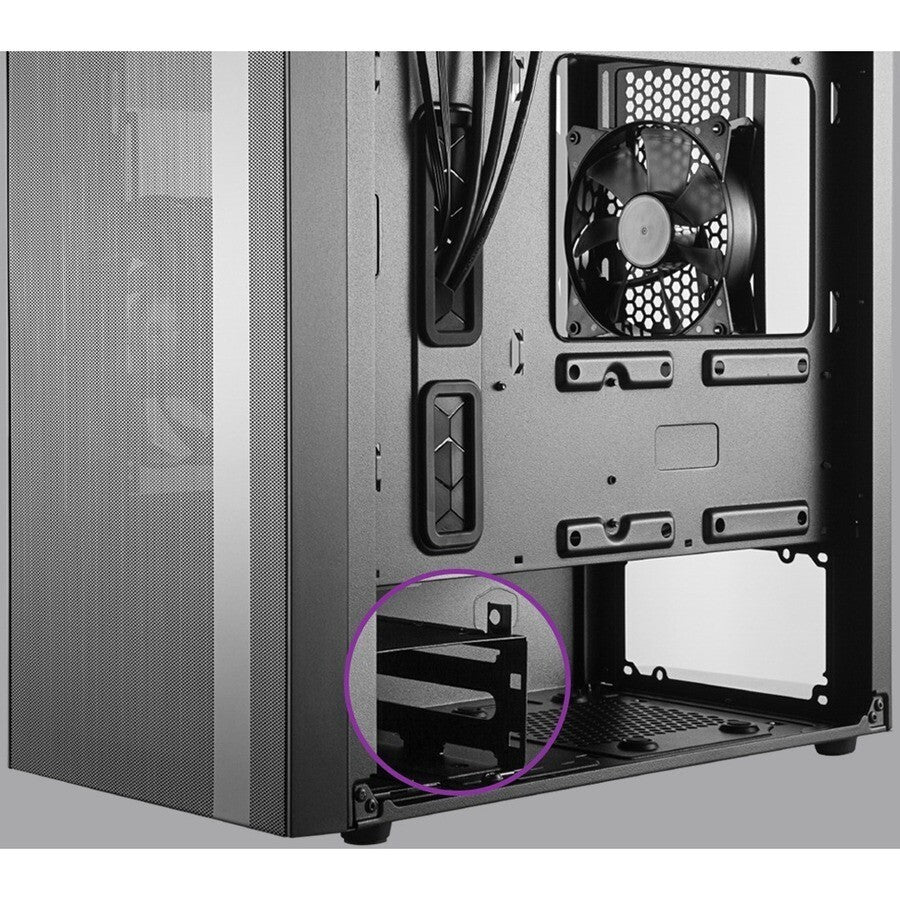 Cooler Master MCB-NR400-KG5N-S00 MasterBox Computer Case - Mini-tower - Black