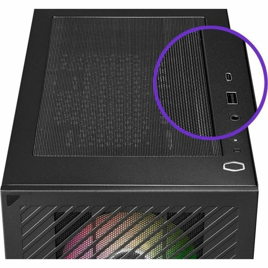 Cooler Master E301-KGNN-S00 Elite Computer Case - Mini-tower - Black - Steel