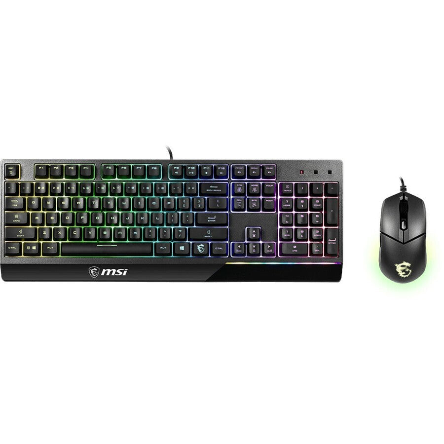 MSI Vigor GK30 Combo Mechanical RGB Backlight Keyboard Mouse 5000dpi Black