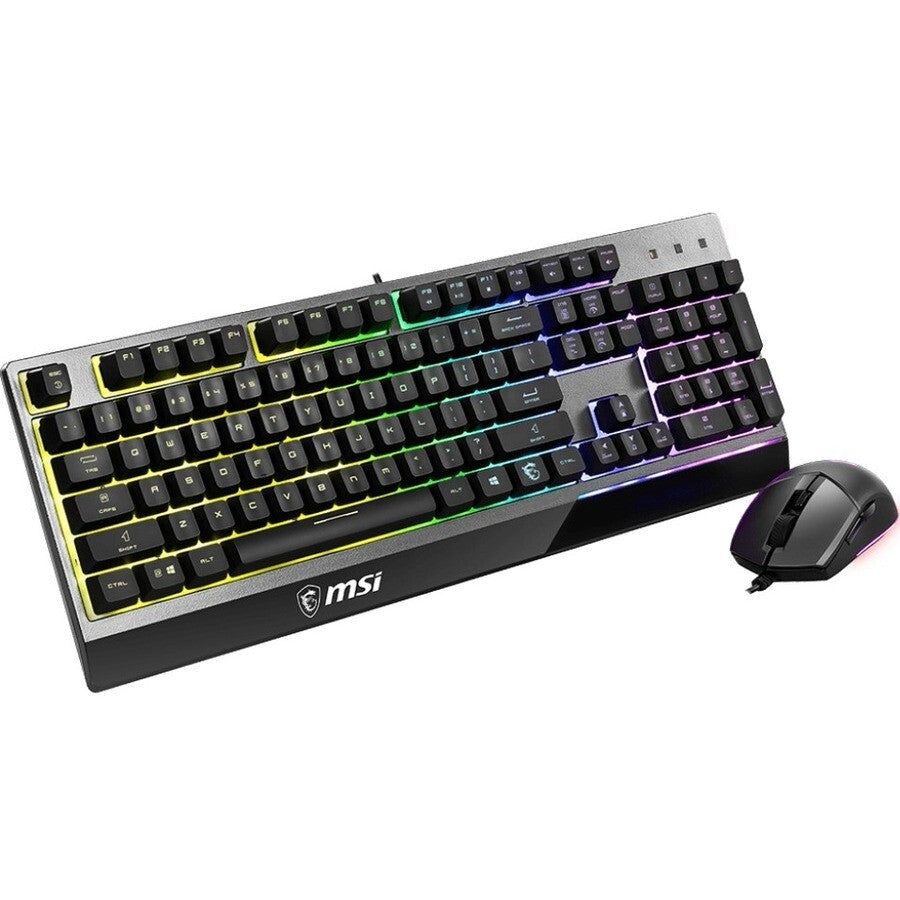 MSI Vigor GK30 Combo Mechanical RGB Backlight Keyboard Mouse 5000dpi Black