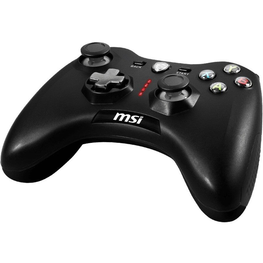 MSI ForceGC30V2 Gaming Pad Wireless w 6.5' USB Cable for Android PC Black