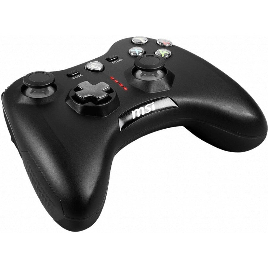 MSI ForceGC30V2 Gaming Pad Wireless w 6.5' USB Cable for Android PC Black