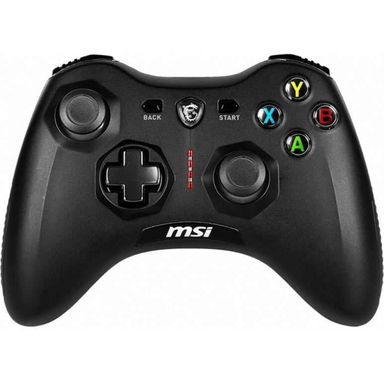 MSI ForceGC30V2 Gaming Pad Wireless w 6.5' USB Cable for Android PC Black