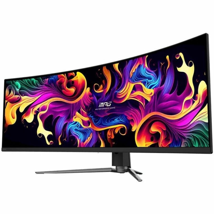 MSI MPG 491CQP QD-OLED 49" DQHD Curved Gaming Monitor 32:9 5120x1440 HDI- DP HUB