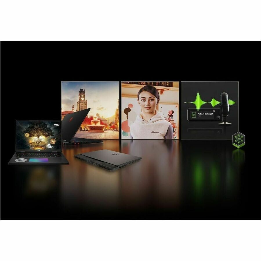 MSI VECTORA18HX074 Vector A18 HX A9WHG-074US 18" Gaming Notebook - QHD+ - AMD