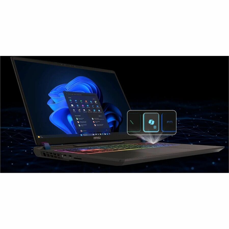 MSI VECTOR16HXA2060 Vector 16 HX AI A2XWHG-060US 16" Gaming Notebook - QHD+
