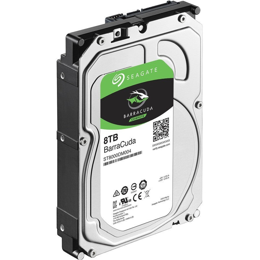 Seagate ST8000DM004 BarraCuda 8 TB Hard Drive - 3.5" Internal - SATA (SATA/600)