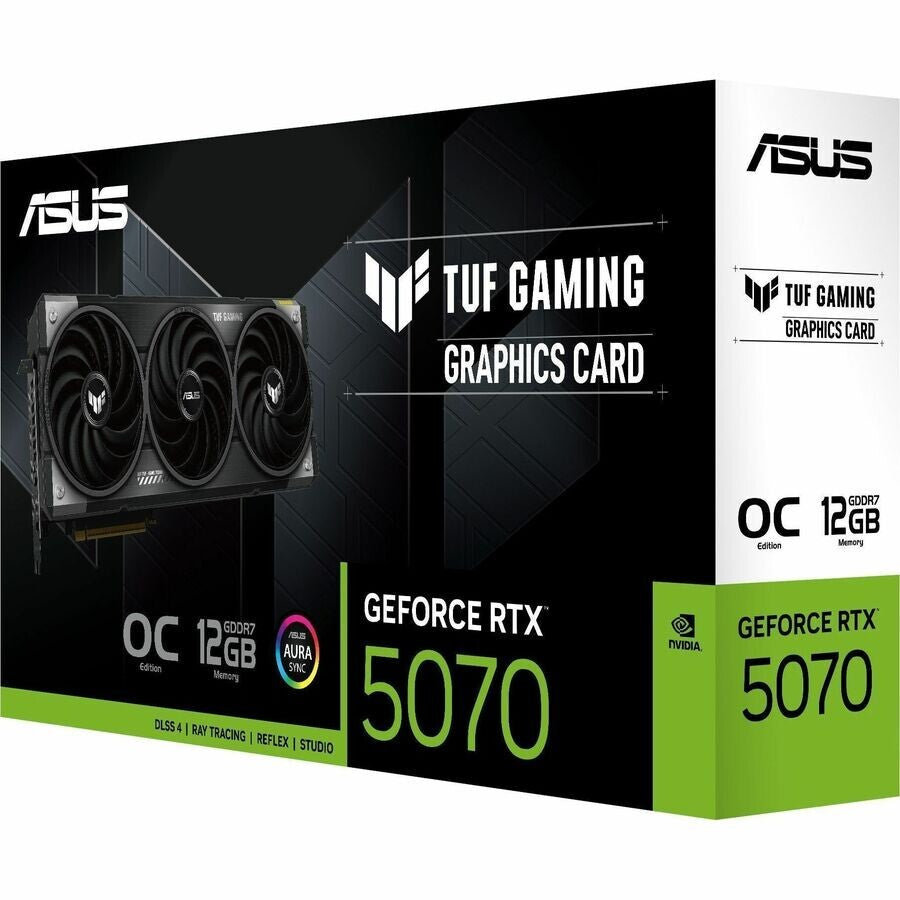 Asus TUF-RTX5070-O12G-GAMING TUF NVIDIA GeForce RTX 5070 Graphic Card 12GB GDDR7