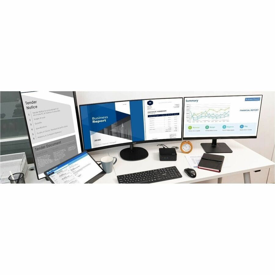 MSI CUBINUC1M007 Cubi NUC 007US Mini PC Intel Core 7-150U, 32GB. 1TB, W11P, 3Y