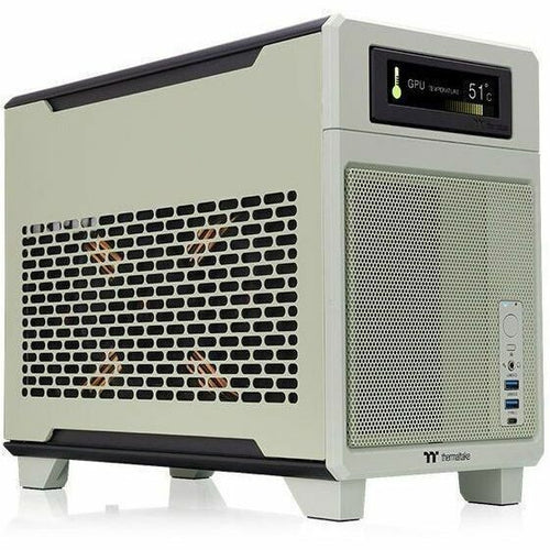 Thermaltake CA-11A-00SENN-00 TR100 Gaming Computer Case - Small - Matcha Green